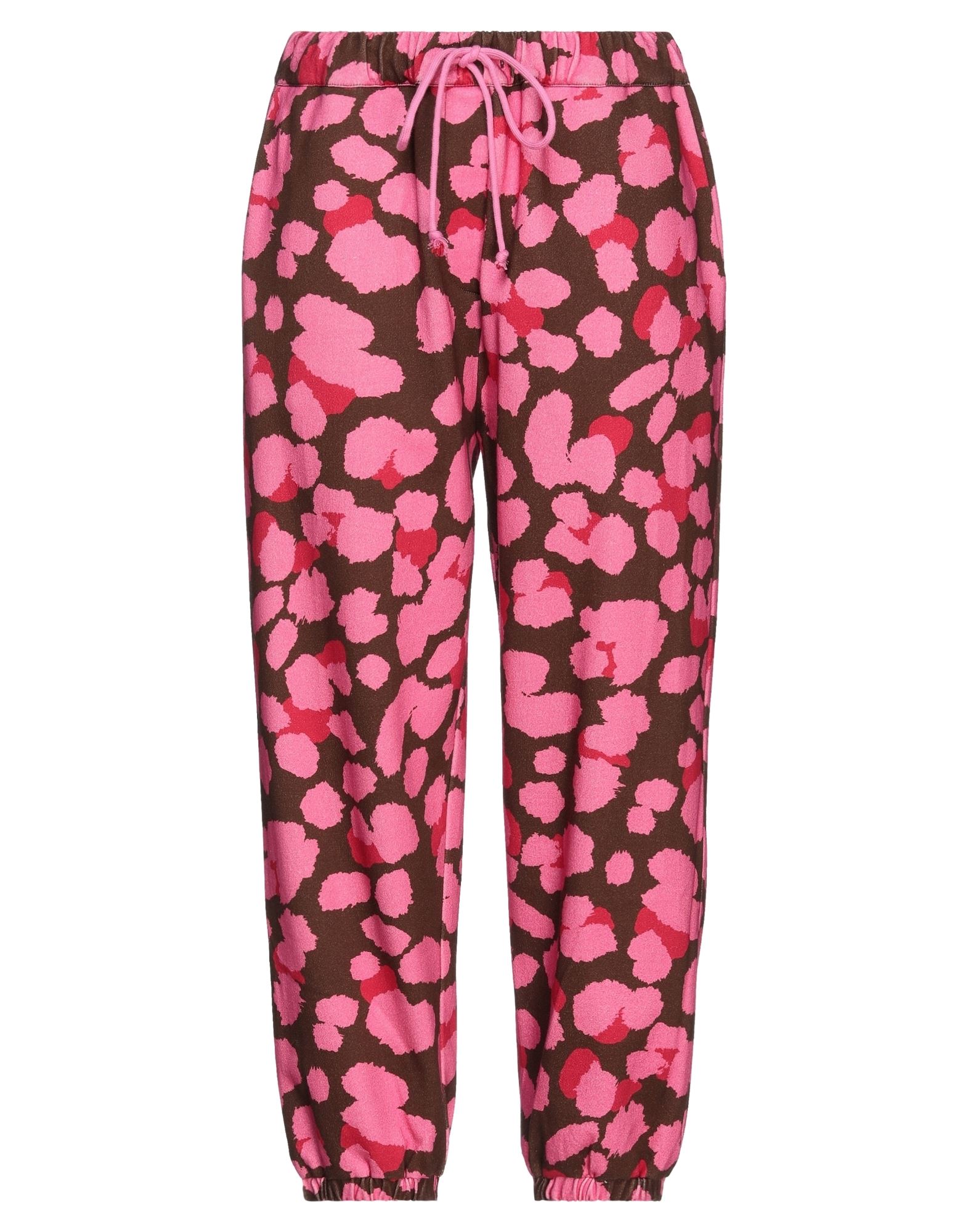 Semicouture Cropped Pants In Fuchsia