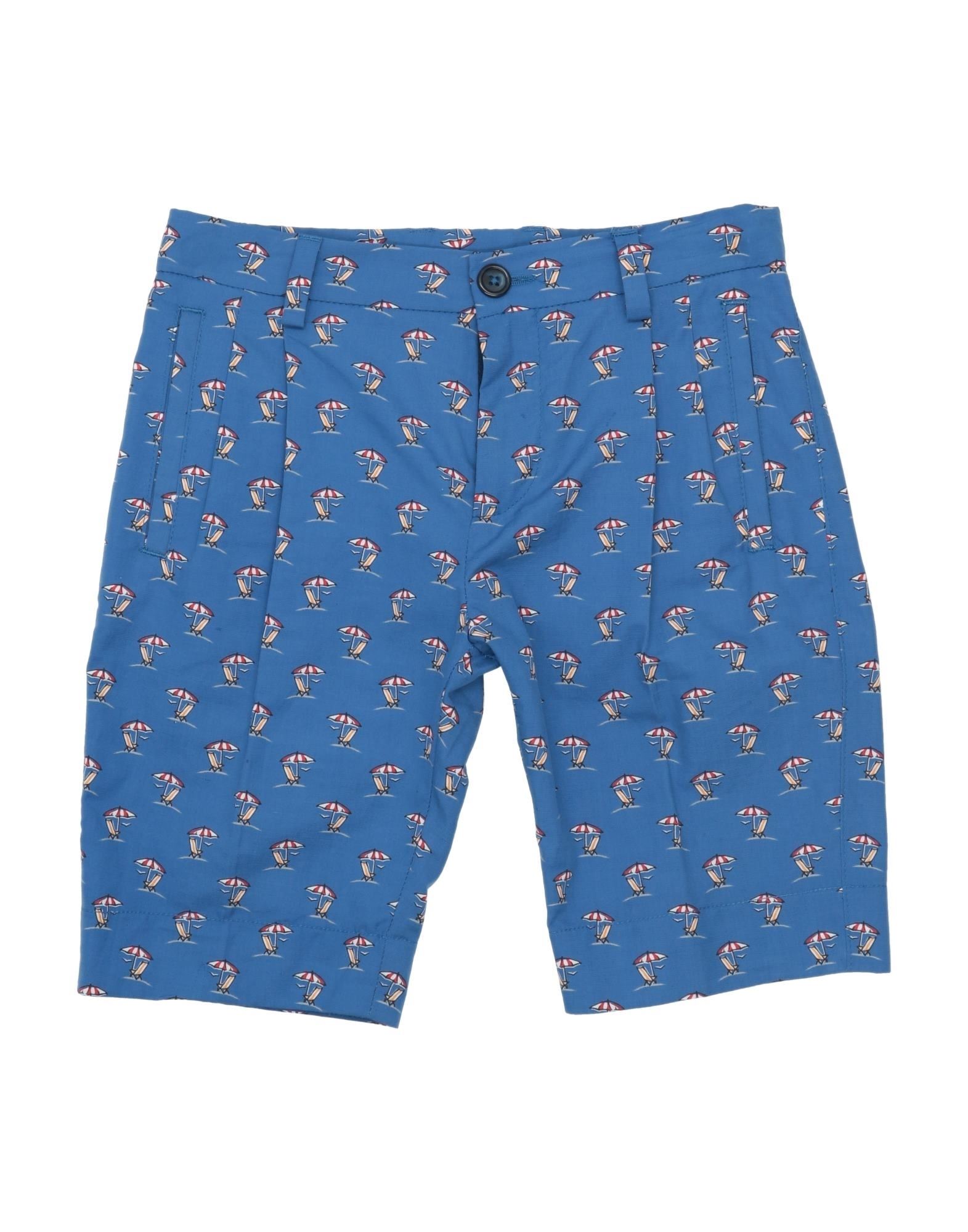 Dolce & Gabbana Kids'  Toddler Boy Shorts & Bermuda Shorts Azure Size 7 Cotton In Blue