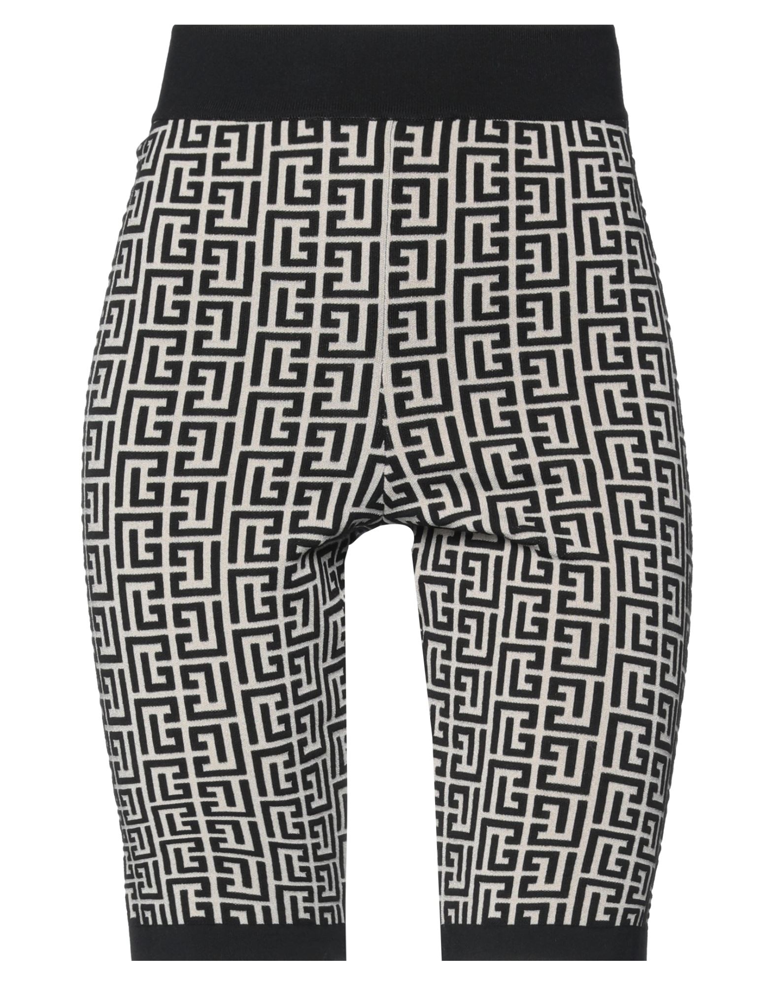 Shop Balmain Woman Shorts & Bermuda Shorts Beige Size 2 Wool, Viscose, Polyamide, Elastane