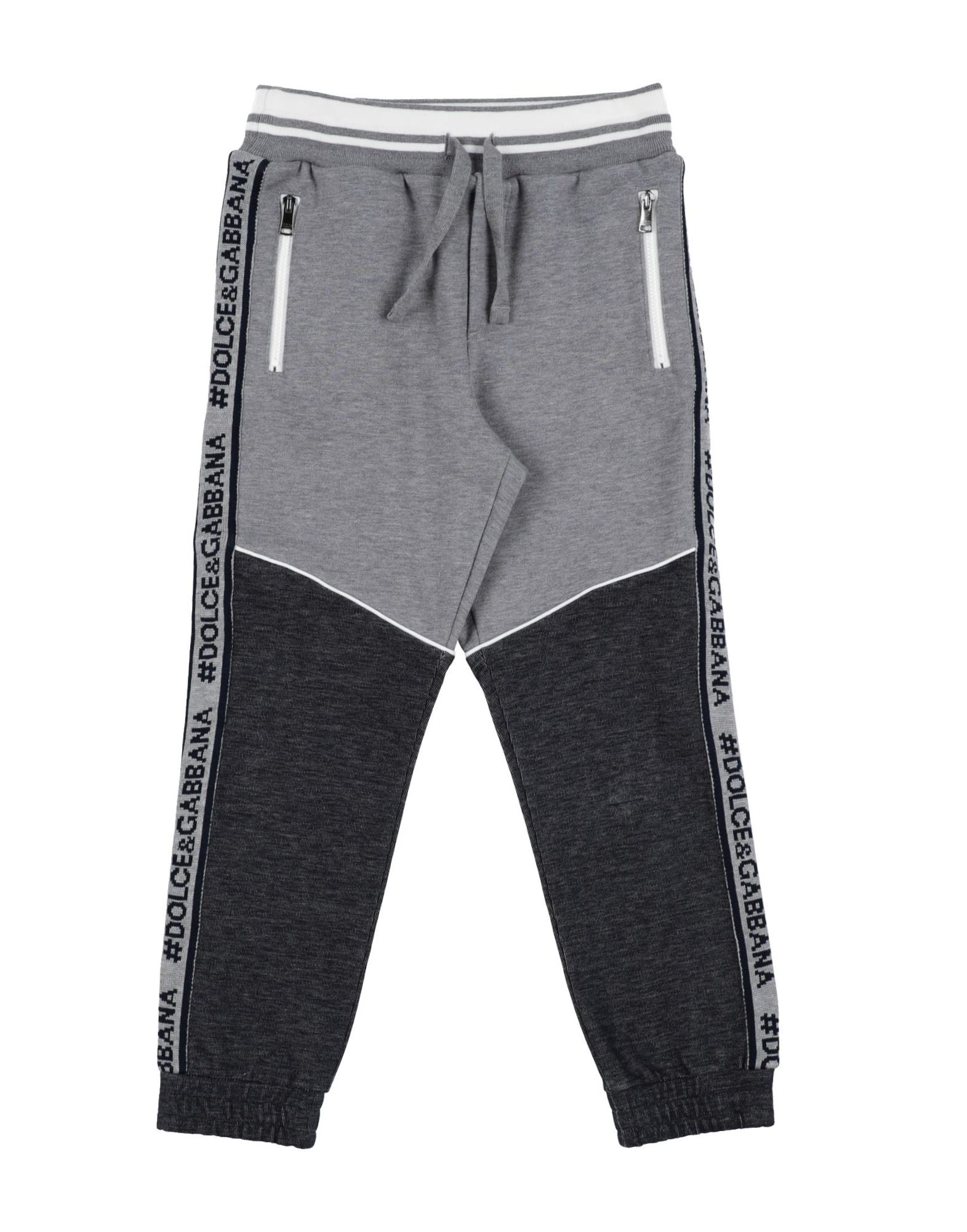 Dolce & Gabbana Kids' Pants In Grey