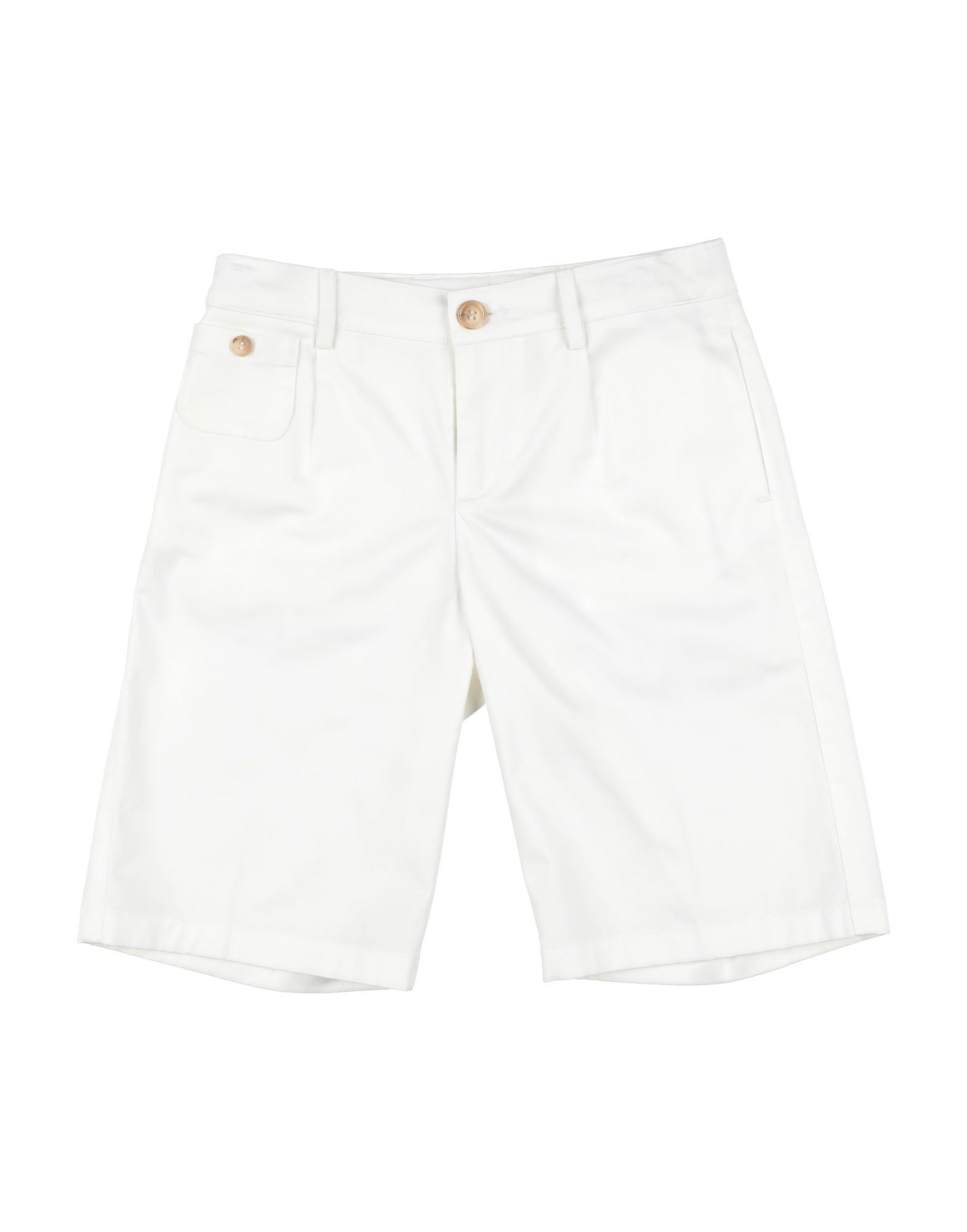 Dolce & Gabbana Kids'  Toddler Boy Shorts & Bermuda Shorts White Size 6 Cotton, Elastane
