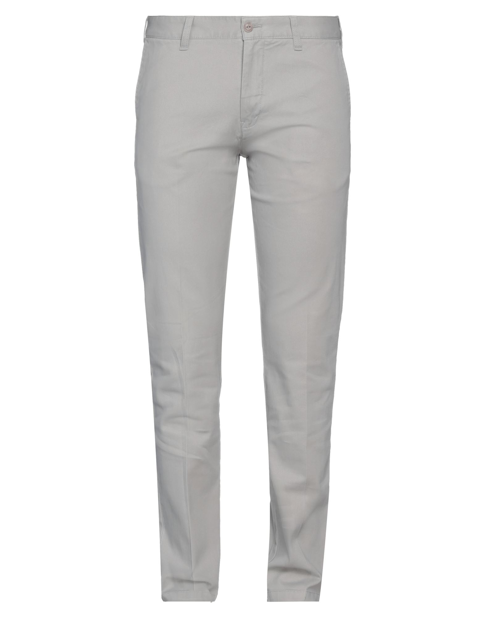 Harmont & Blaine Man Pants Light Grey Size 34 Cotton, Elastane