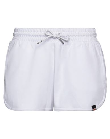 Ellesse Woman Shorts & Bermuda Shorts White Size S Cotton