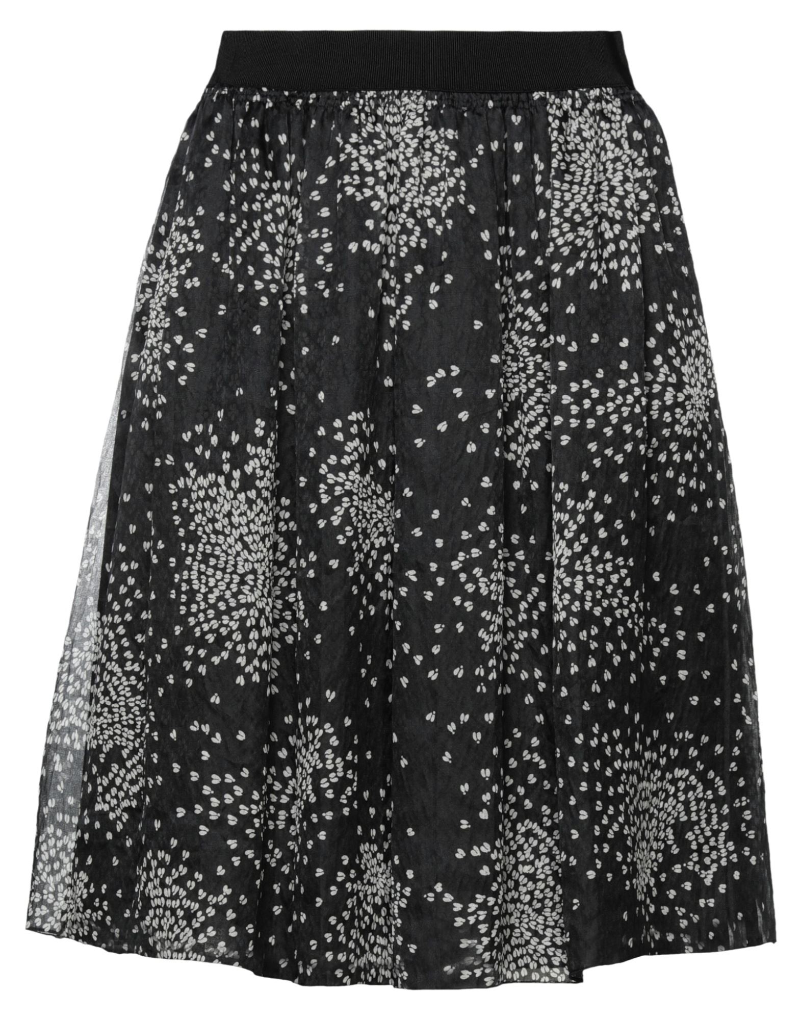 Emporio Armani Midi Skirts In Black