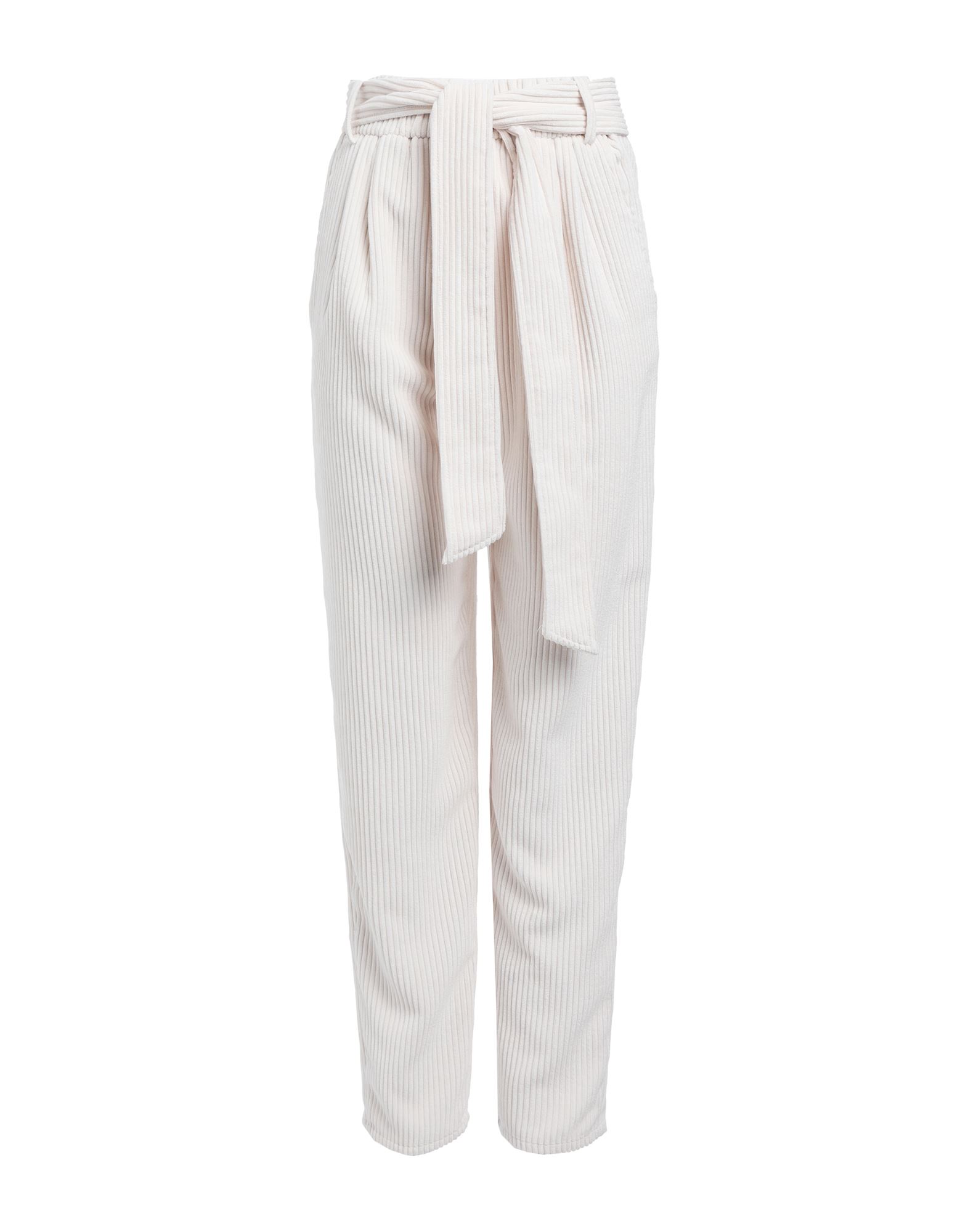 Gna Gina Gorgeous Woman Pants Ivory Size 6 Polyester, Polyamide In White