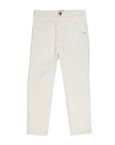 Monnalisa Toddler Girl Pants Ivory Size 6 Cotton, Elastane