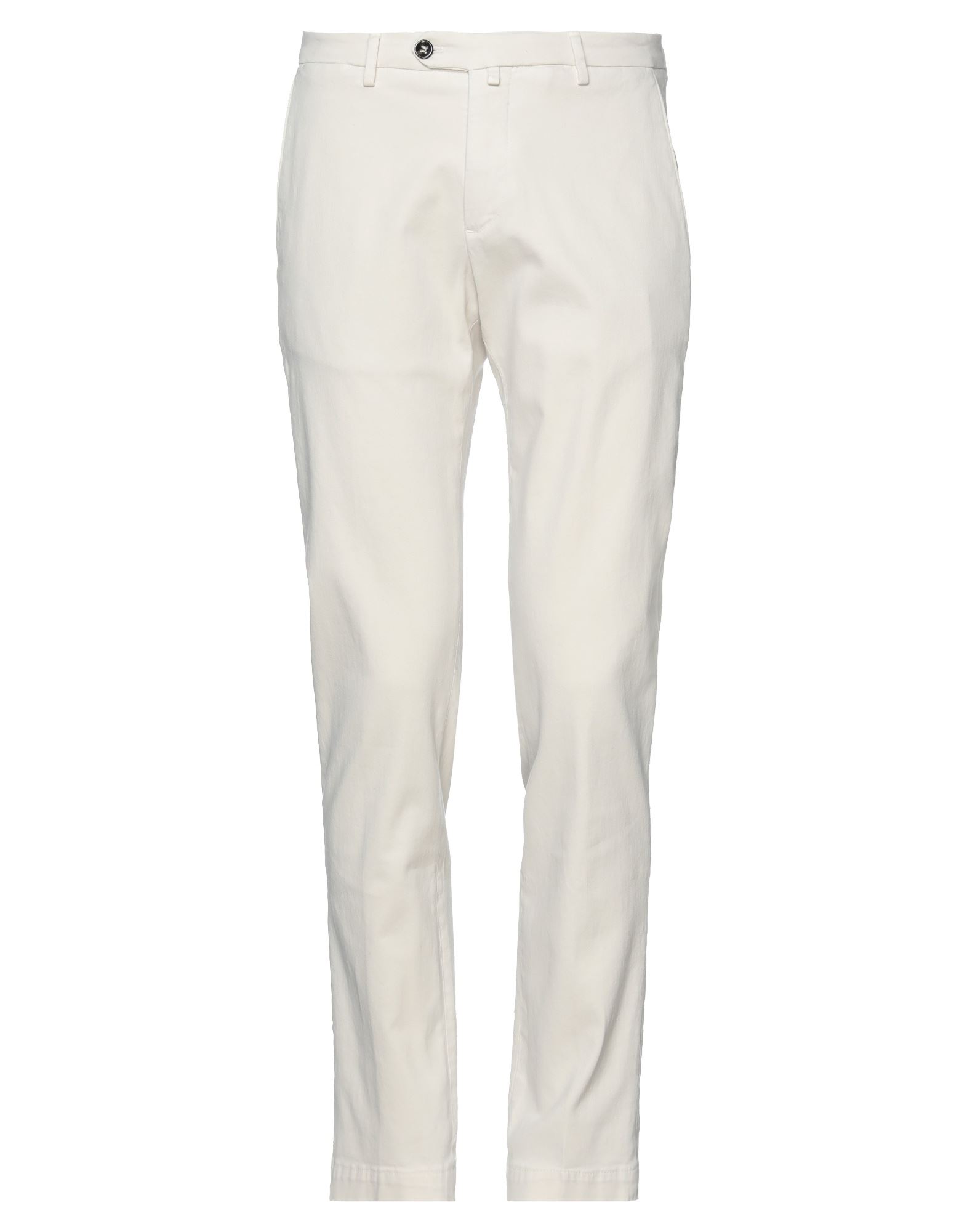 Briglia 1949 Man Pants Ivory Size 45 Cotton, Elastane In White