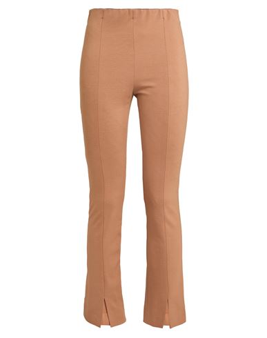 Liviana Conti Woman Pants Camel Size 4 Viscose, Polyamide, Elastane In Beige