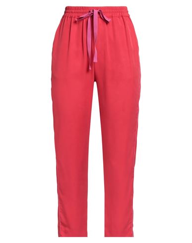 Emma & Gaia Woman Pants Red Size 4 Lyocell