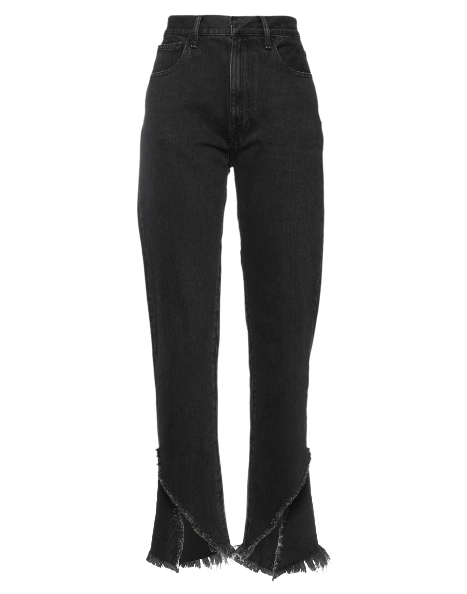 Shop Ssheena Woman Jeans Black Size 28 Cotton