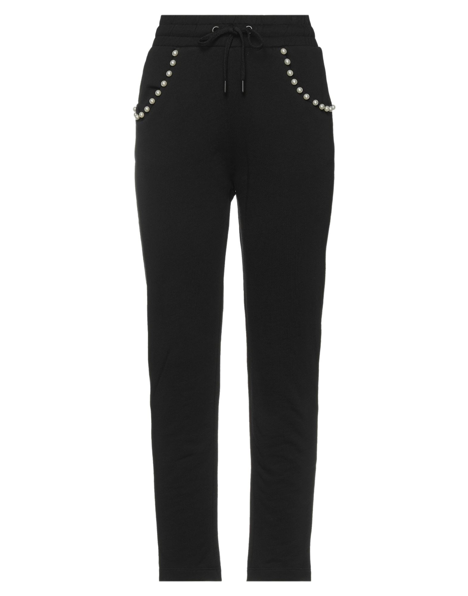 Love Moschino Pants In Black