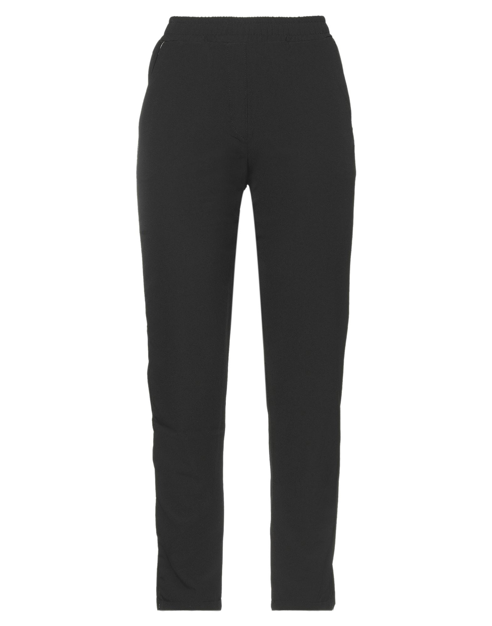 Shop Shiki Woman Pants Black Size Xs Polyester, Elastane