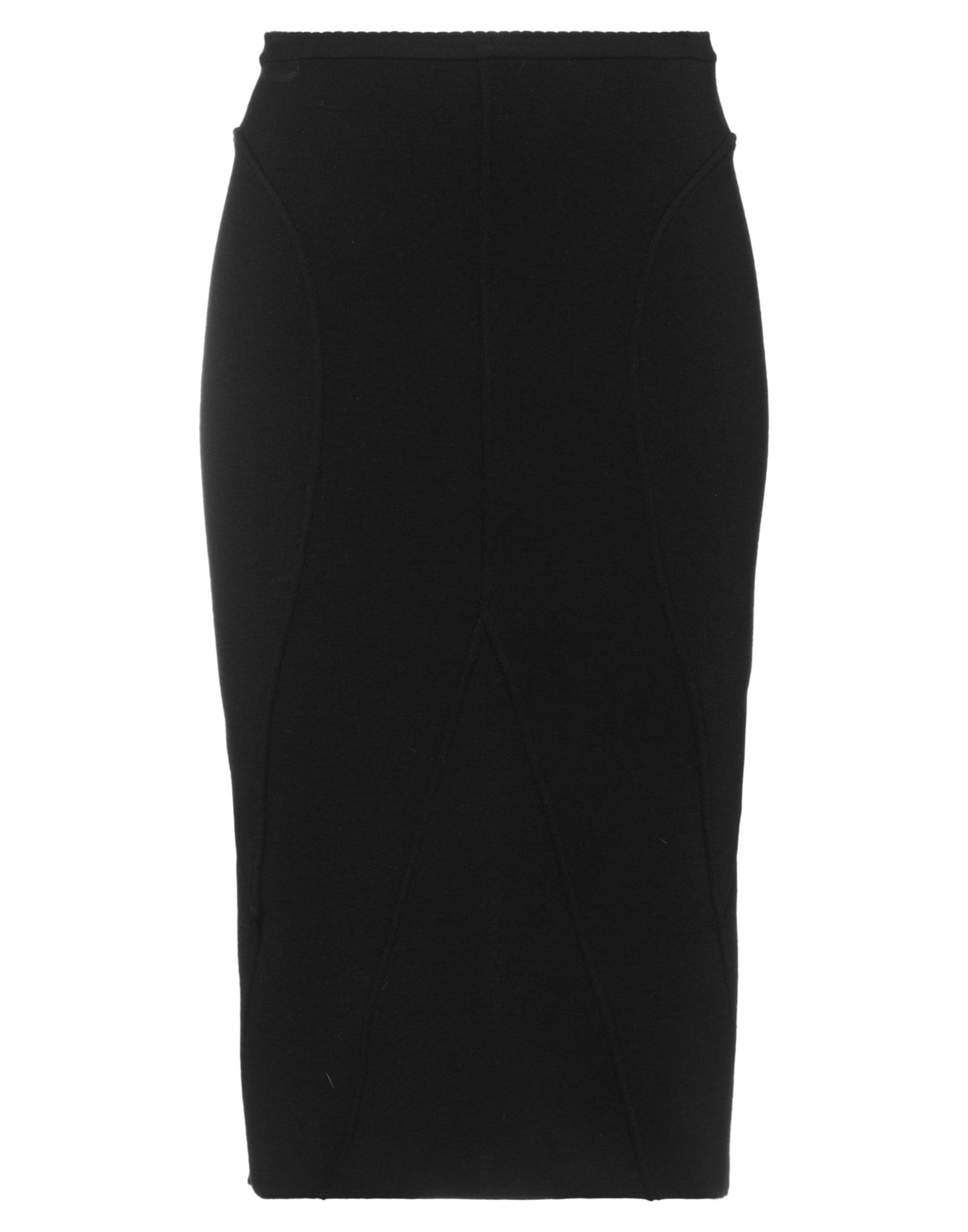 Ndegree21 Midi Skirts In Black