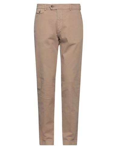 Cruna Man Pants Light Brown Size 30 Cotton, Elastane In Beige