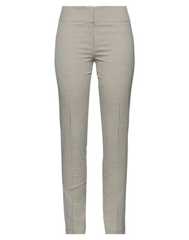 Woman Pants Yellow Size 10 Polyester, Wool, Elastane