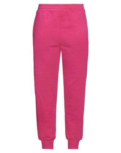 Alexander Mcqueen Woman Pants Fuchsia Size 2 Cotton, Elastane In Pink