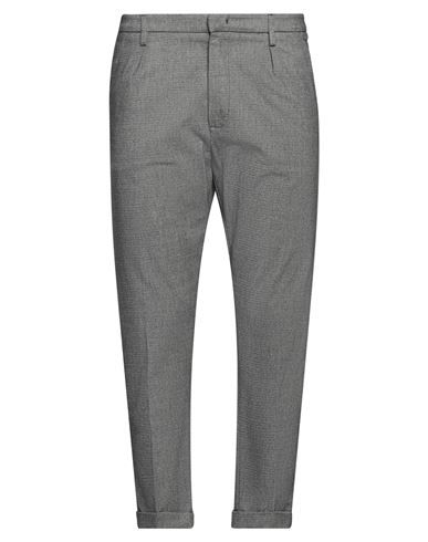 Dondup Man Pants Grey Size 33 Cotton, Elastane