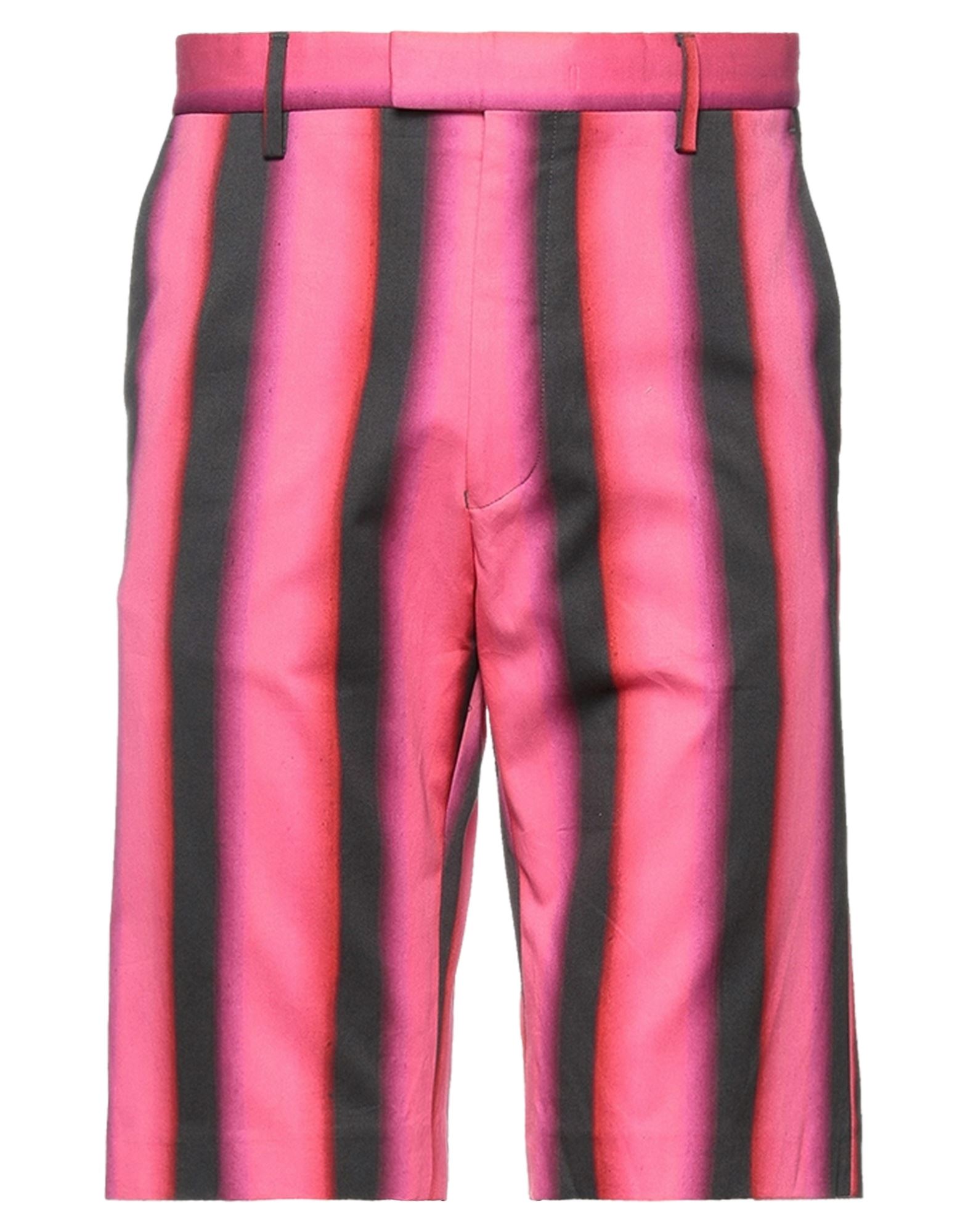 Dries Van Noten Man Shorts & Bermuda Shorts Fuchsia Size 34 Cotton In Pink