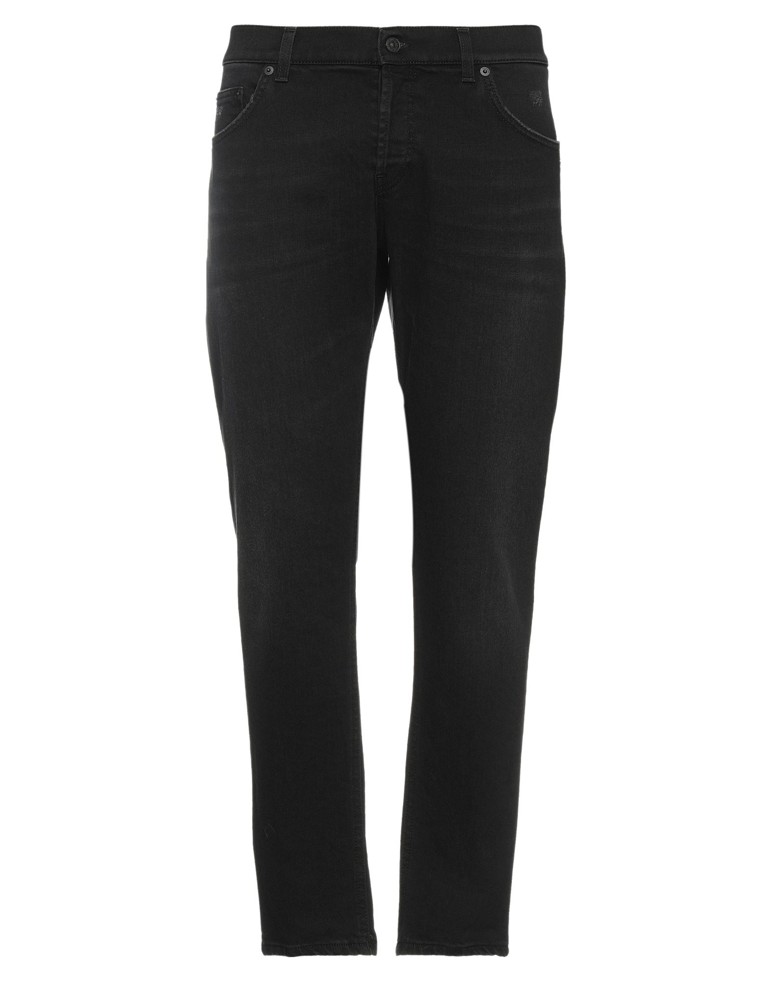 Dondup Five-pocket Slim-fit Jeans In Black