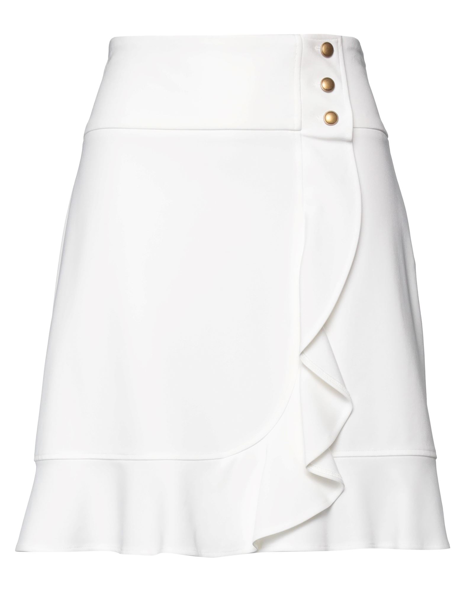 Pinko Mini Skirts In White