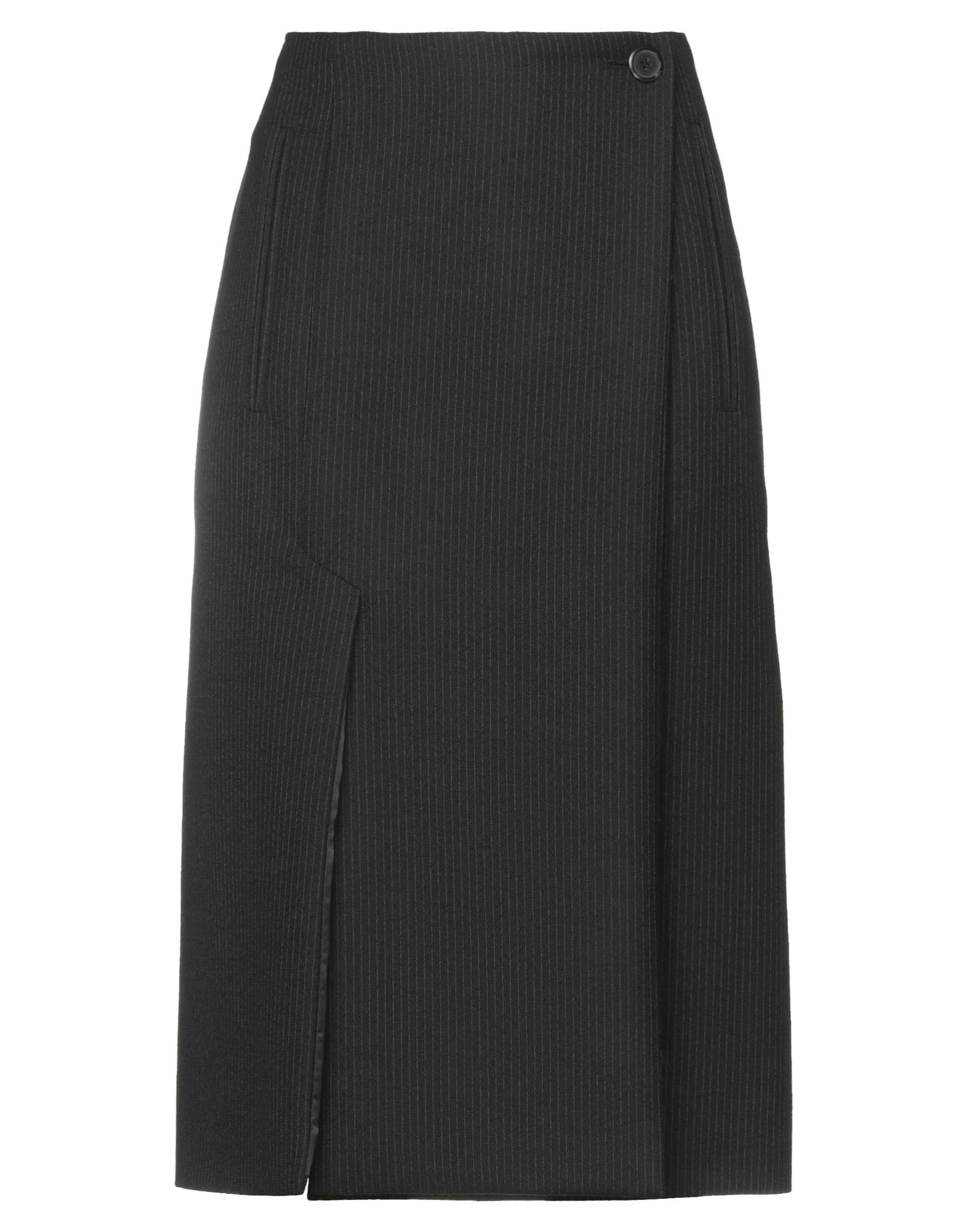 Prada Midi Skirts In Black | ModeSens