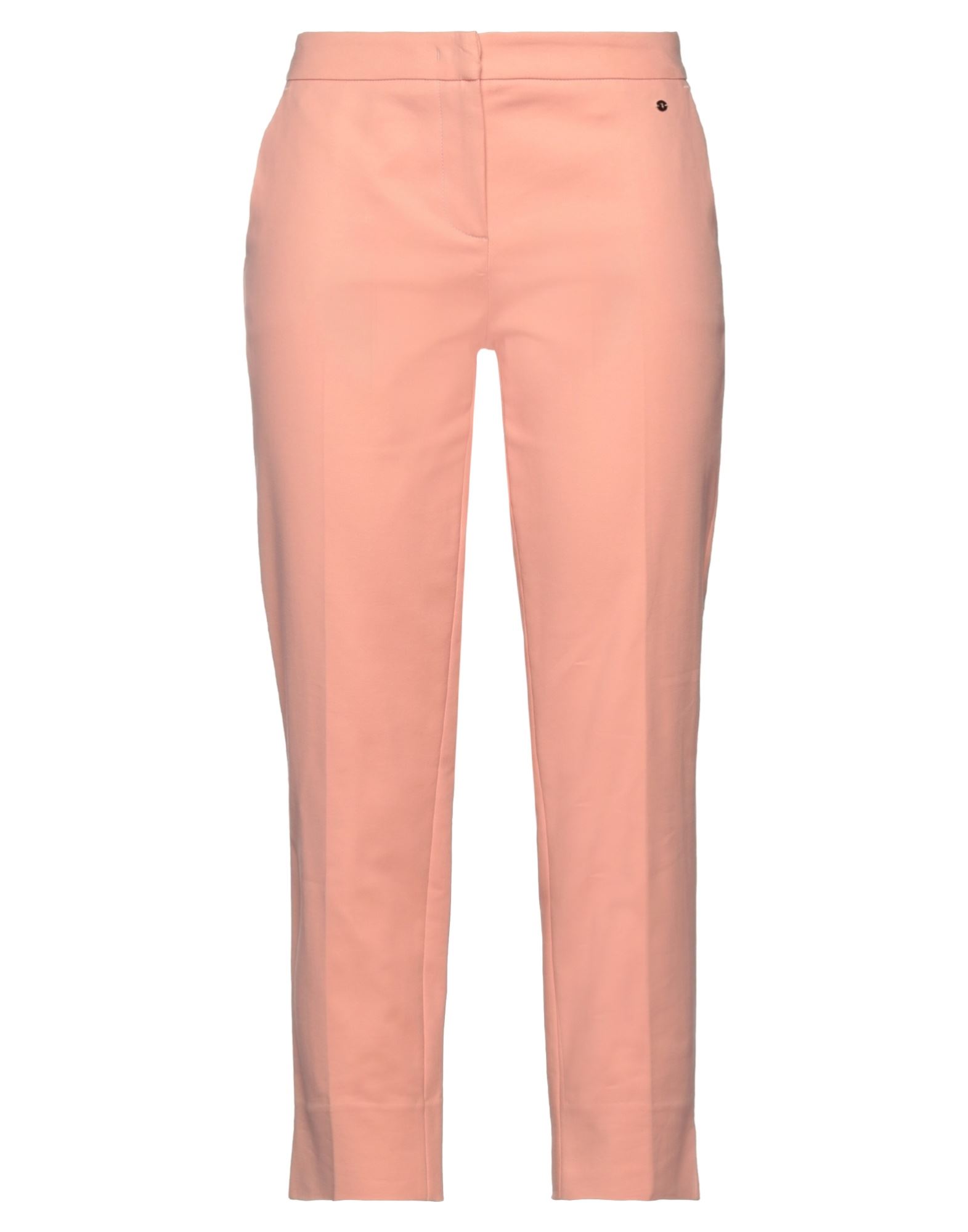 Trussardi Jeans Cropped Pants In Pink
