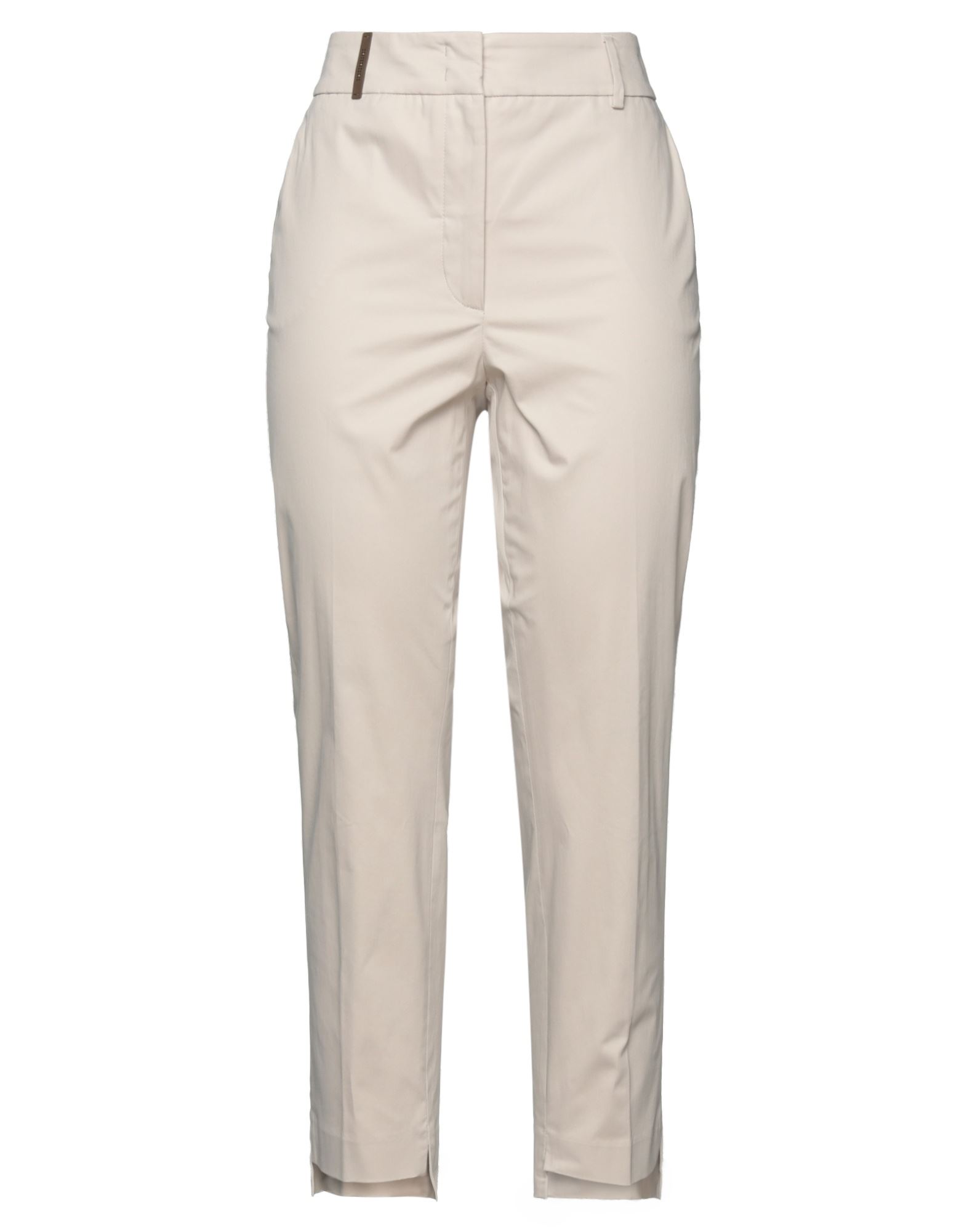 Shop Accuà By Psr Woman Pants Beige Size 2 Cotton, Elastane
