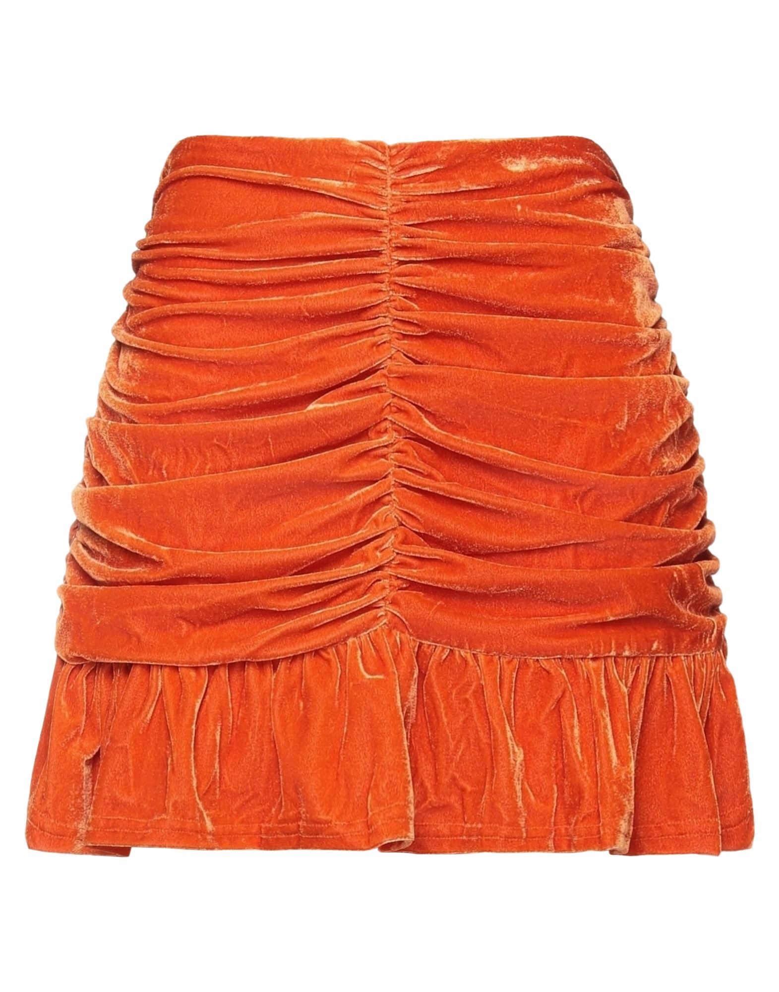 Glamorous Mini Skirts In Orange