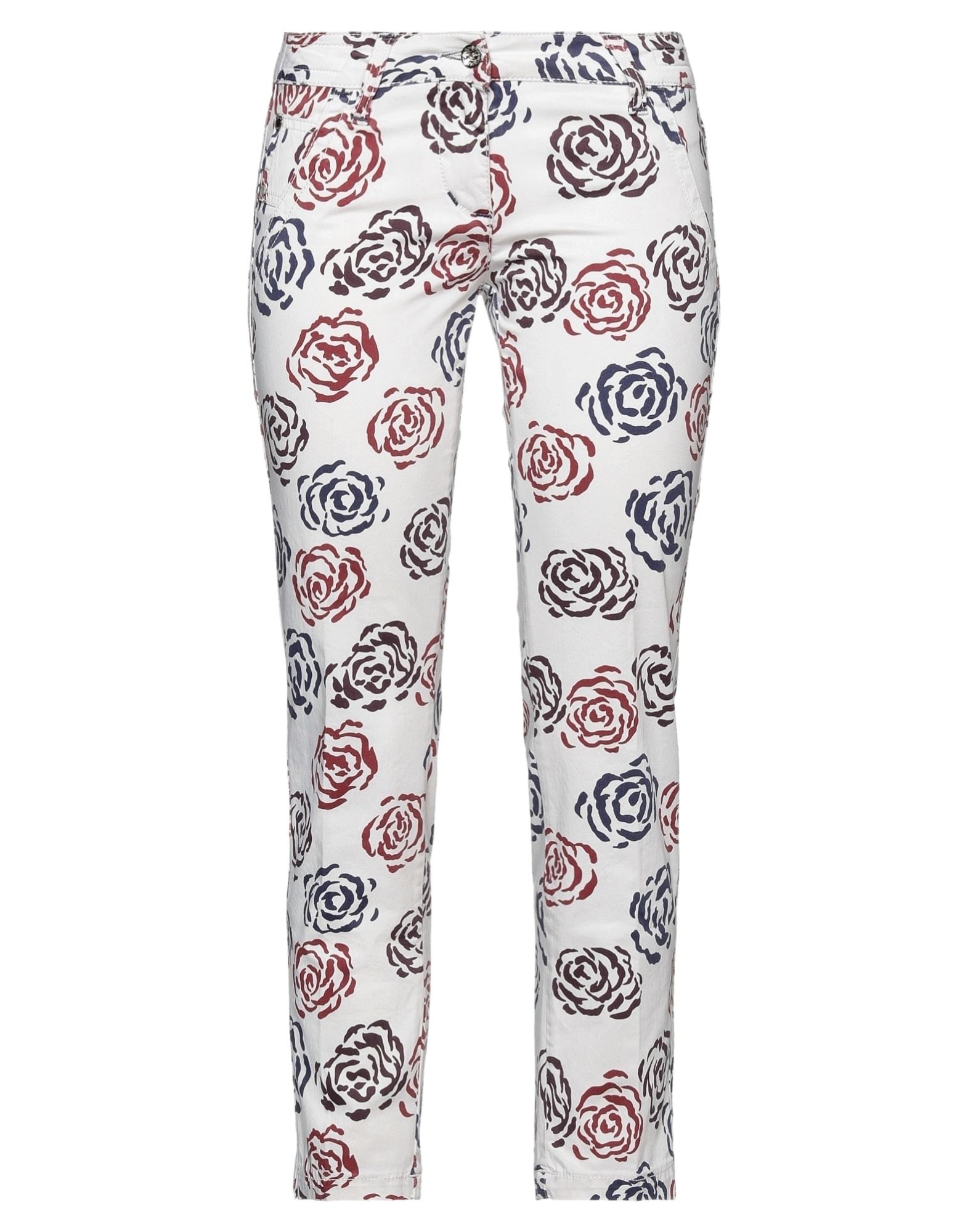Jacob Cohёn Cropped Pants In White