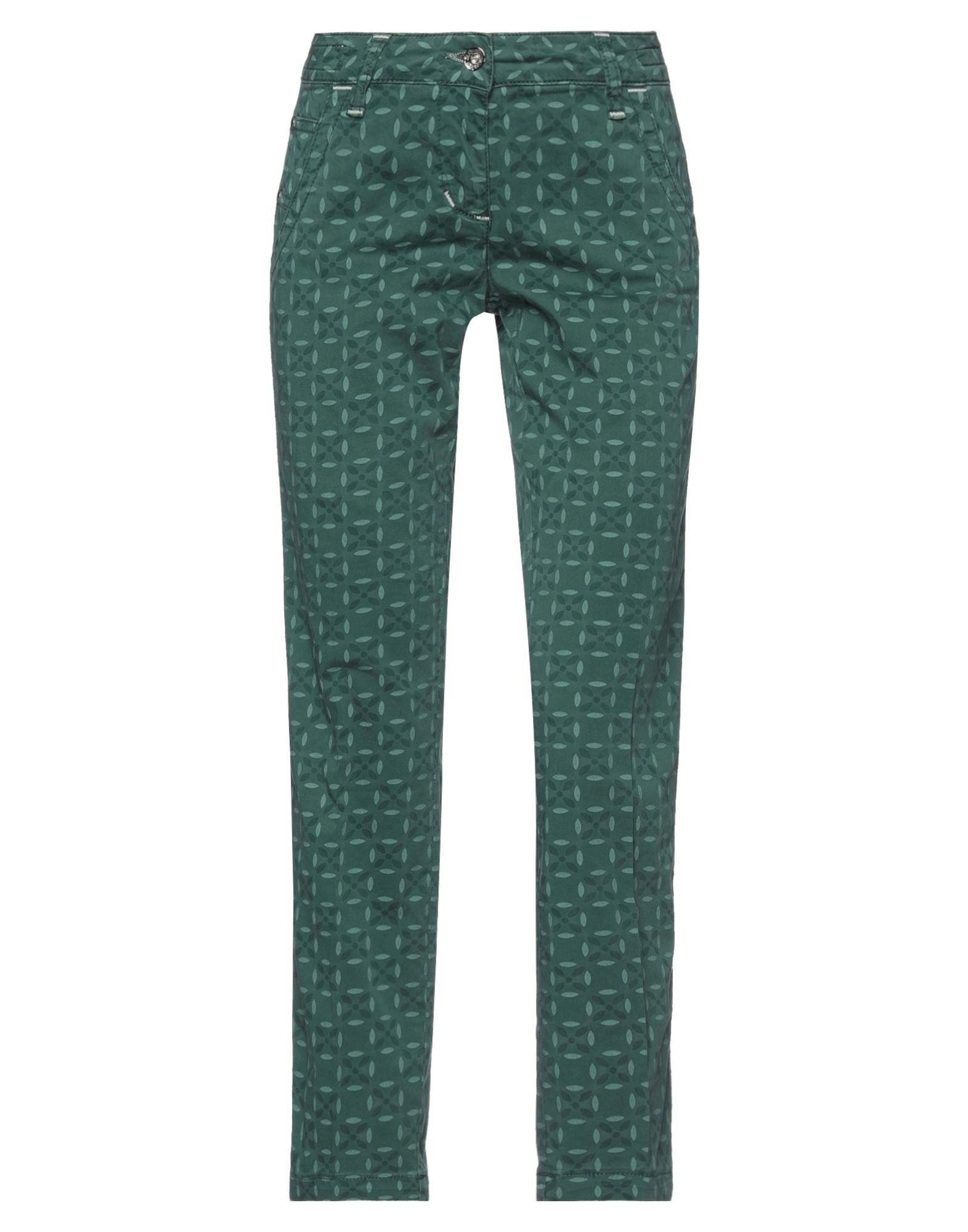 Jacob Cohёn Cropped Pants In Green