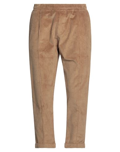 Golden Craft 1957 Man Pants Camel Size 5 Cotton, Elastane In Beige