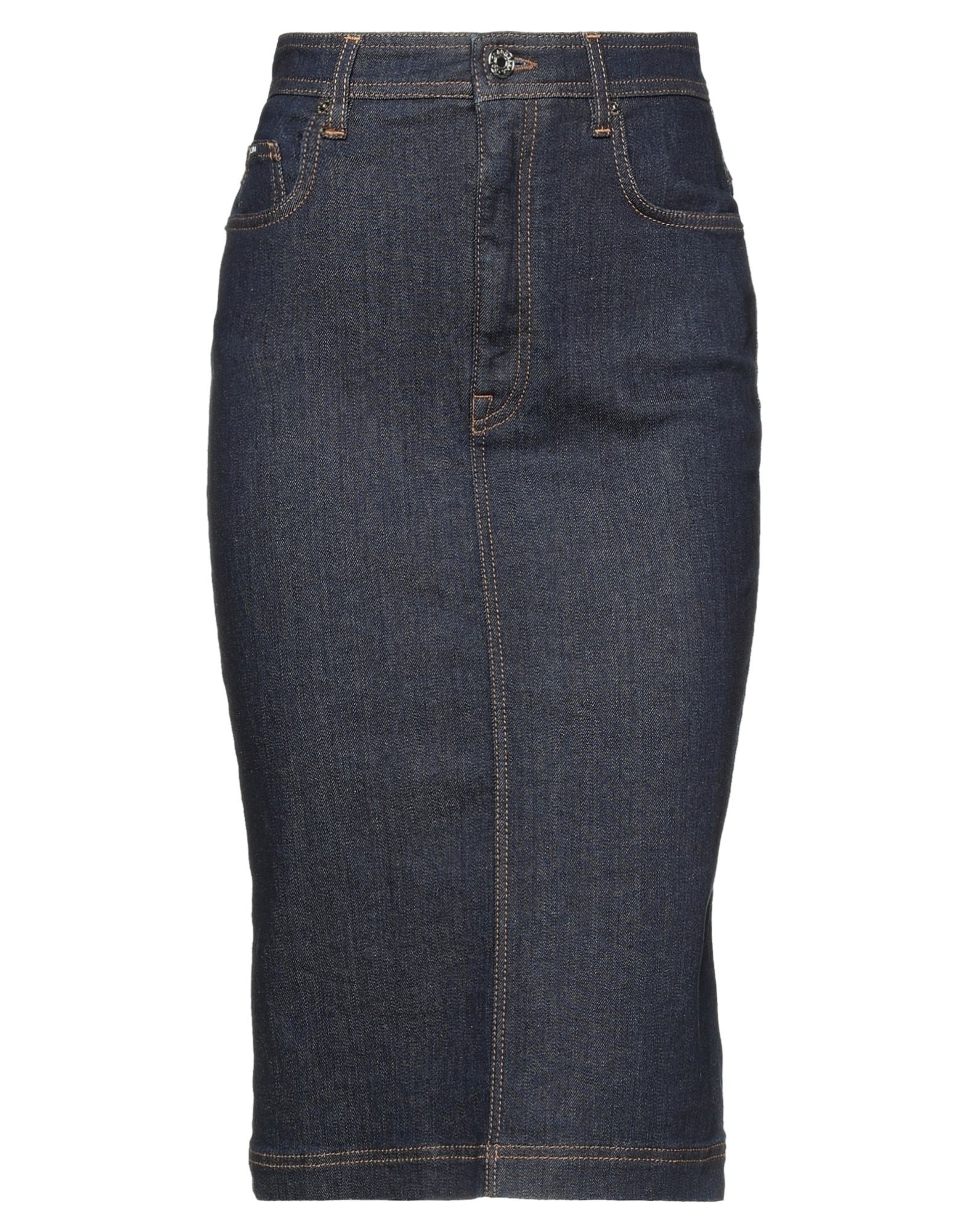Dolce & Gabbana Denim Skirts In Blue