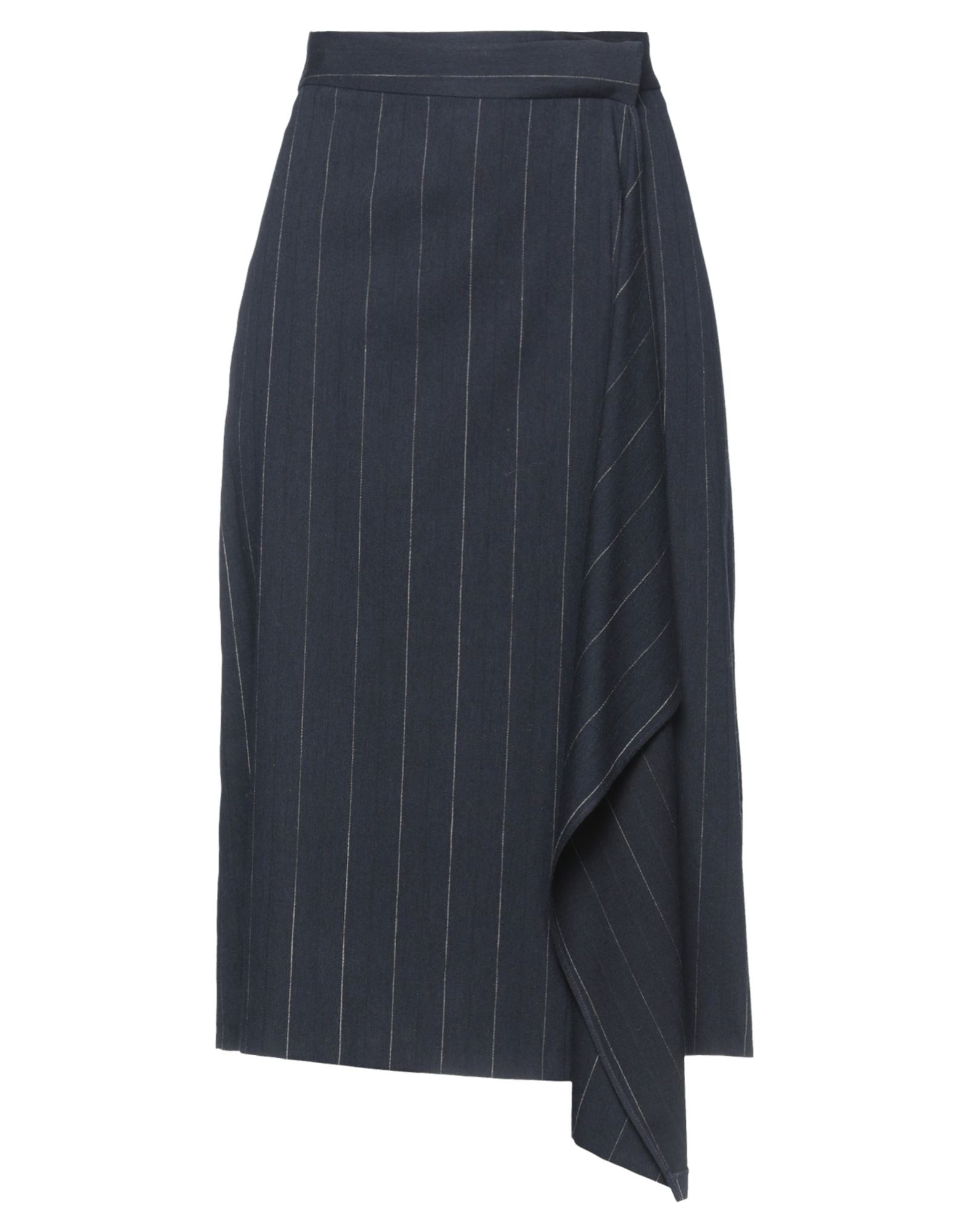 Seventy Sergio Tegon Midi Skirts In Dark Blue