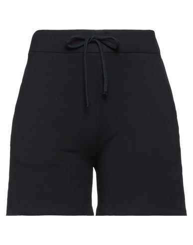MAJESTIC MAJESTIC FILATURES WOMAN SHORTS & BERMUDA SHORTS NAVY BLUE SIZE 1 VISCOSE, ELASTANE