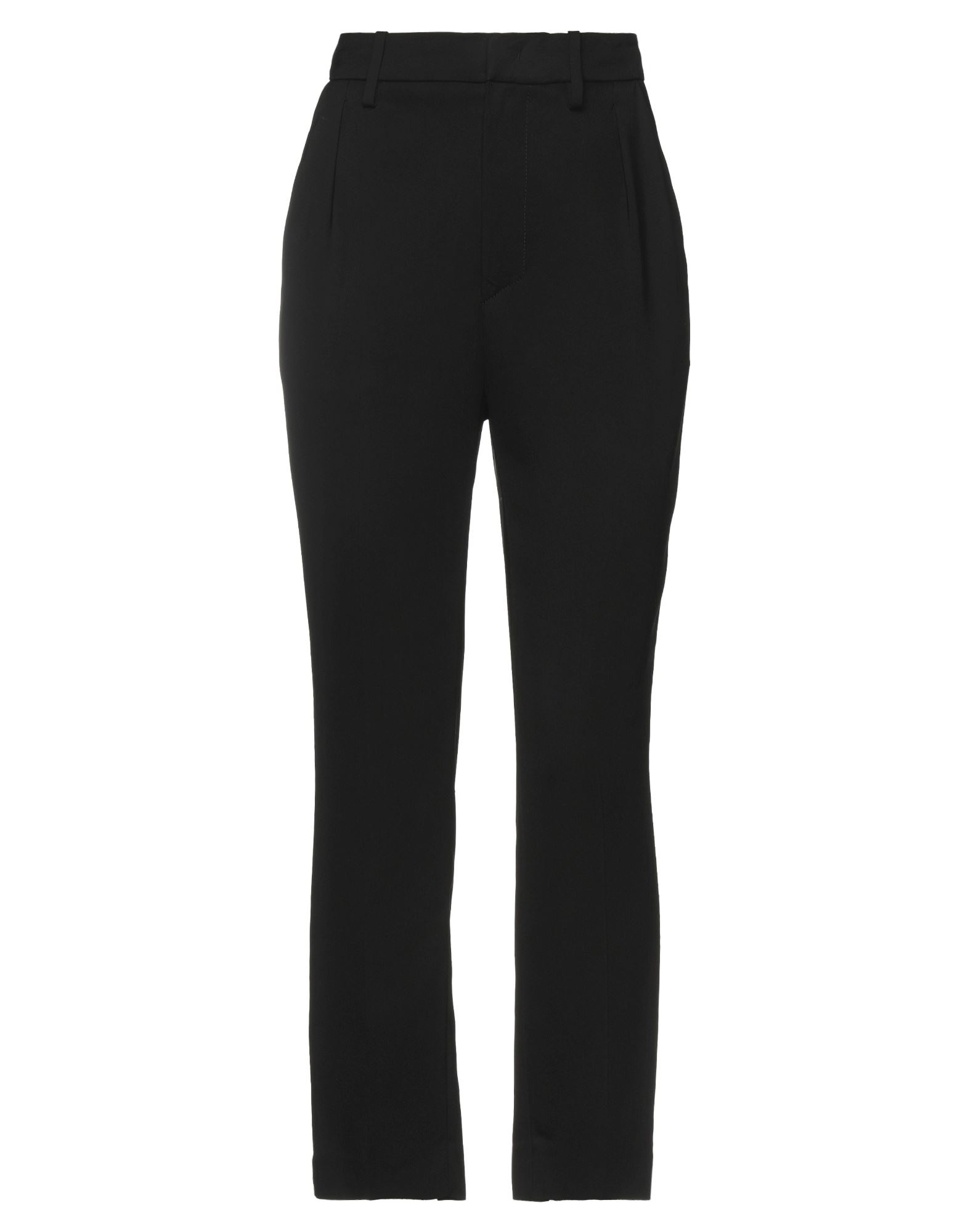 Shop Dondup Woman Pants Black Size 8 Viscose, Elastane