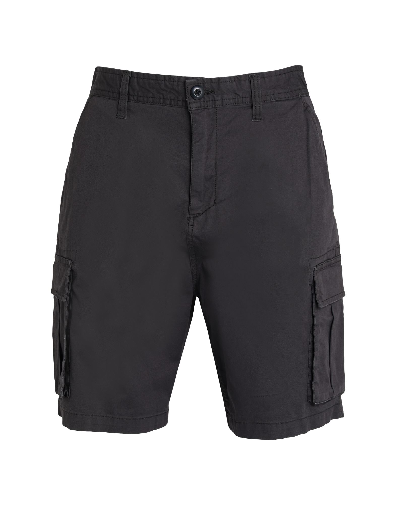 Quiksilver Qs Shorts Relaxed Cargo Man Shorts & Bermuda Shorts Steel Grey Size 31 Cotton, Elastane