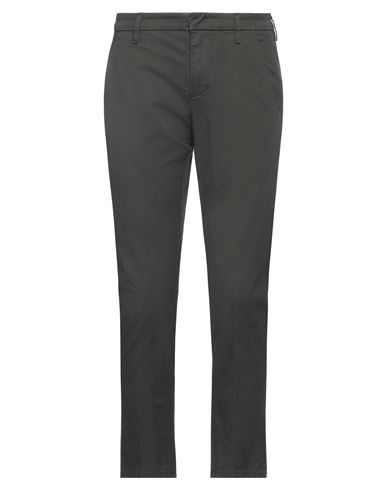 Dondup Man Pants Steel Grey Size 29 Cotton, Elastane