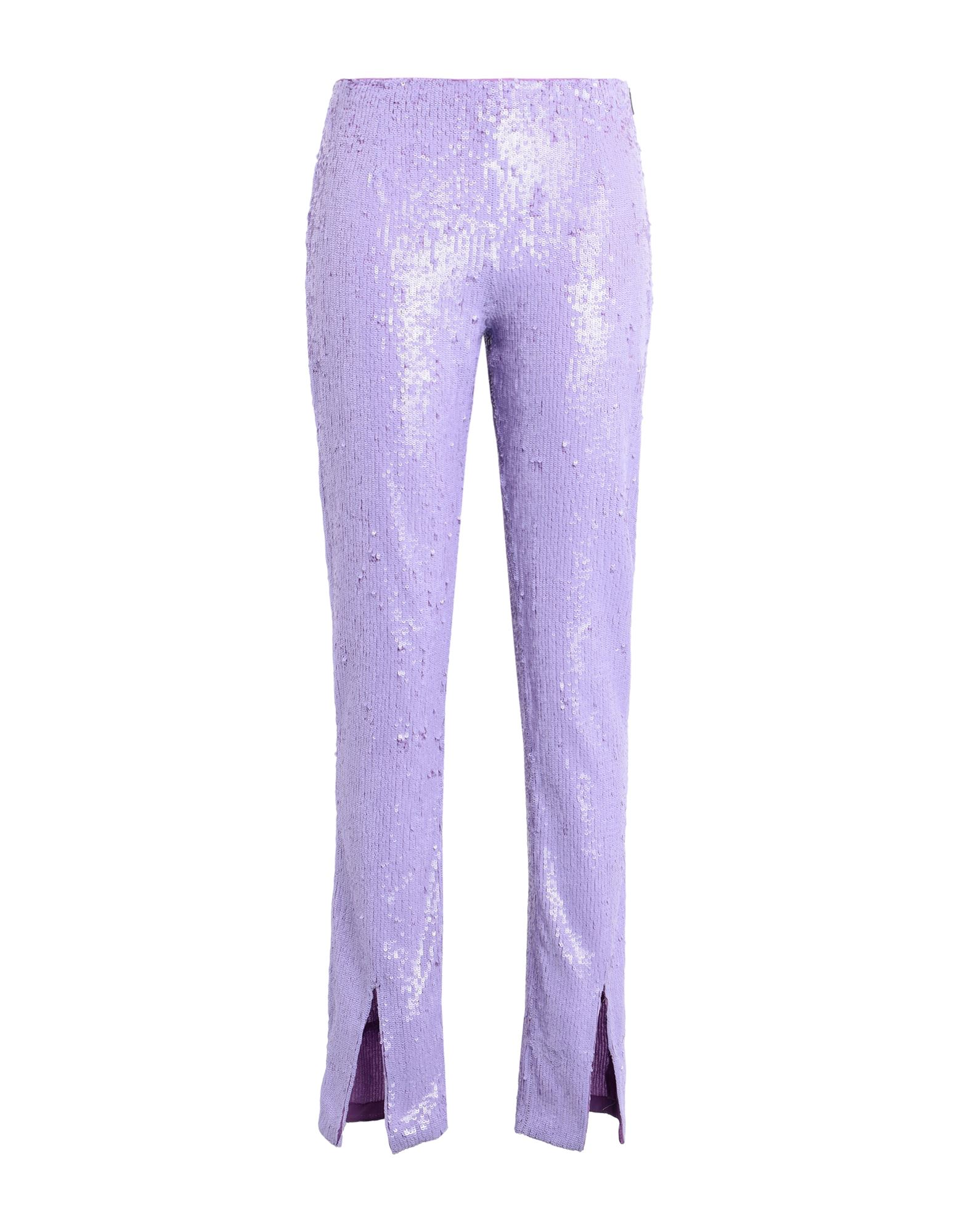 Msgm Pants In Purple