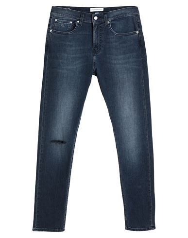 Calvin Klein Jeans Est.1978 Calvin Klein Jeans Man Jeans Blue Size 33w-32l Cotton, Elastomultiester, Elastane In Blue