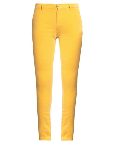 Mason's Man Pants Ocher Size 32 Cotton, Elastane In Yellow