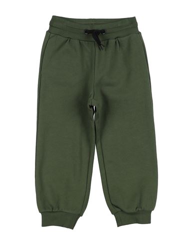 Fendi Toddler Girl Pants Military Green Size 5 Cotton In Green