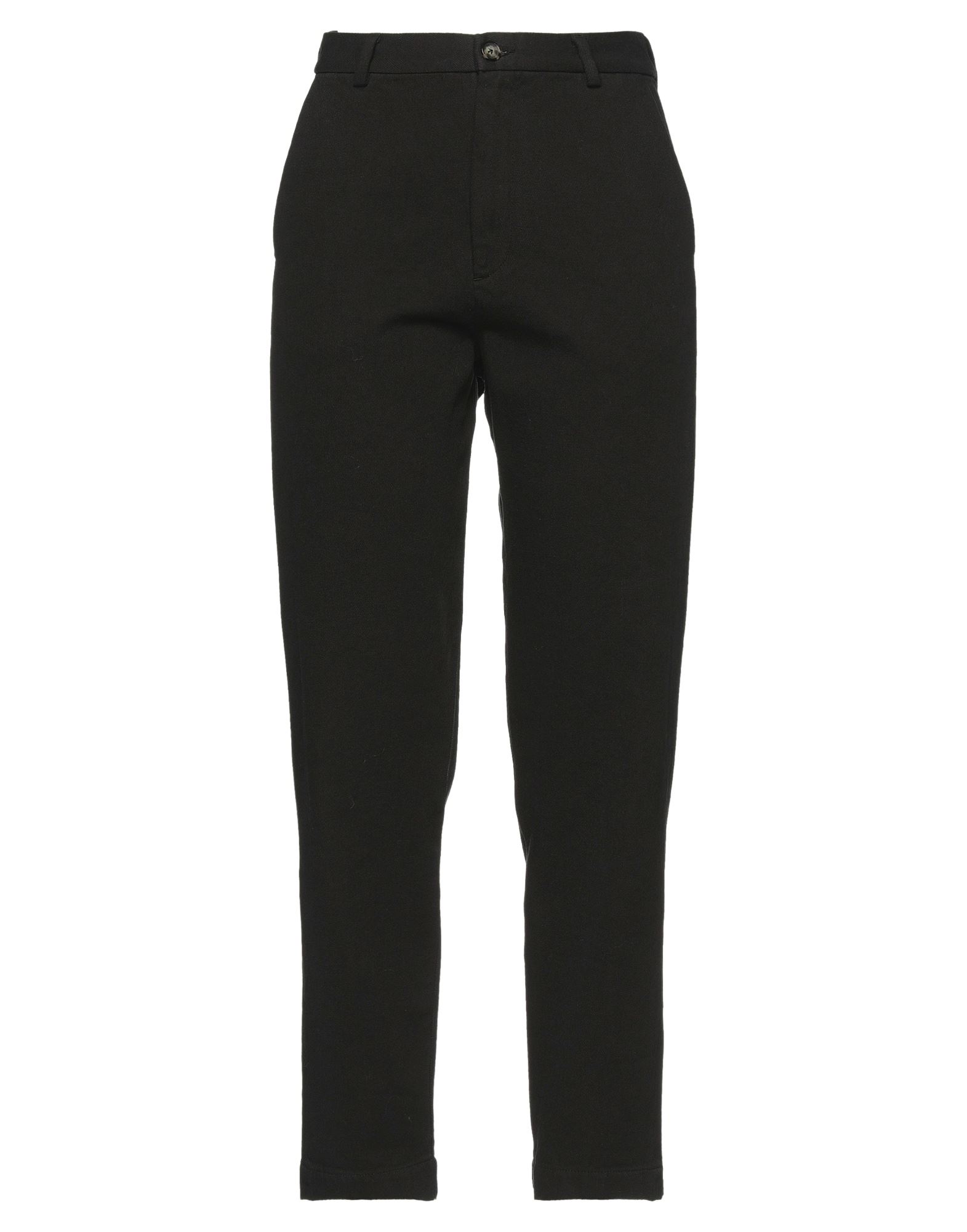 Pence Woman Pants Black Size 10 Cotton, Wool In Black