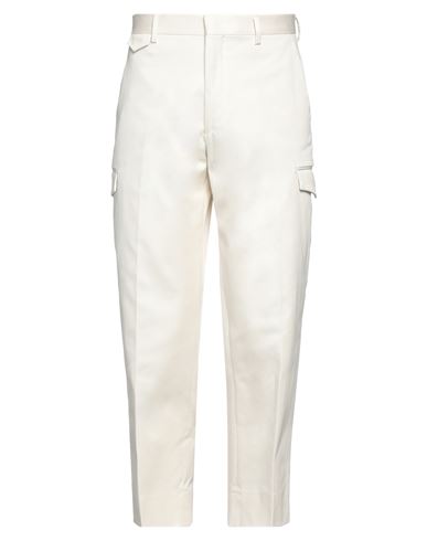 Briglia 1949 Man Pants Cream Size 32 Cotton, Elastane In White