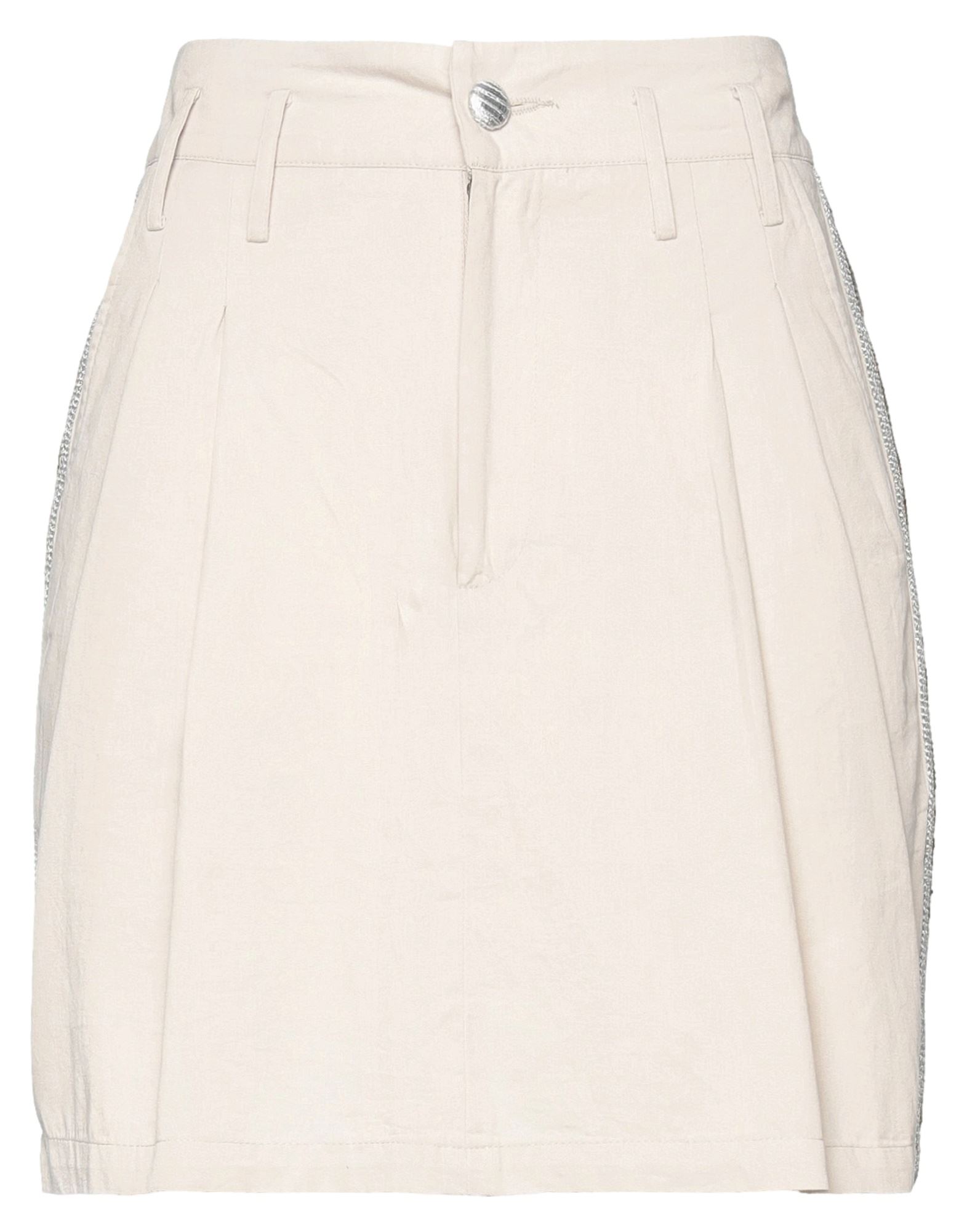 Emma & Gaia Mini Skirts In Light Grey | ModeSens