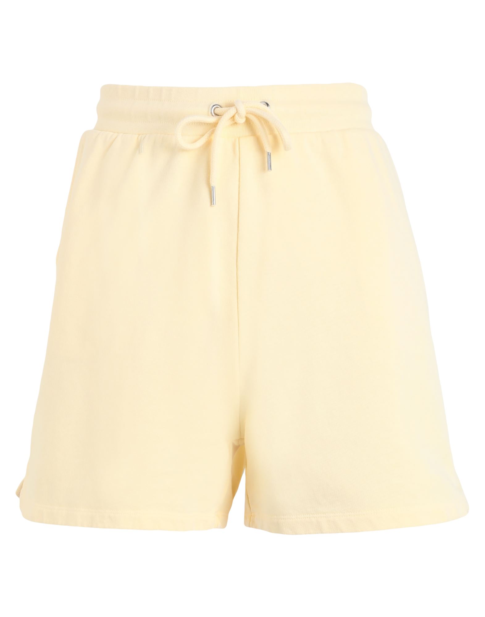 Colorful Standard Woman Shorts & Bermuda Shorts Light Yellow Size M Organic Cotton