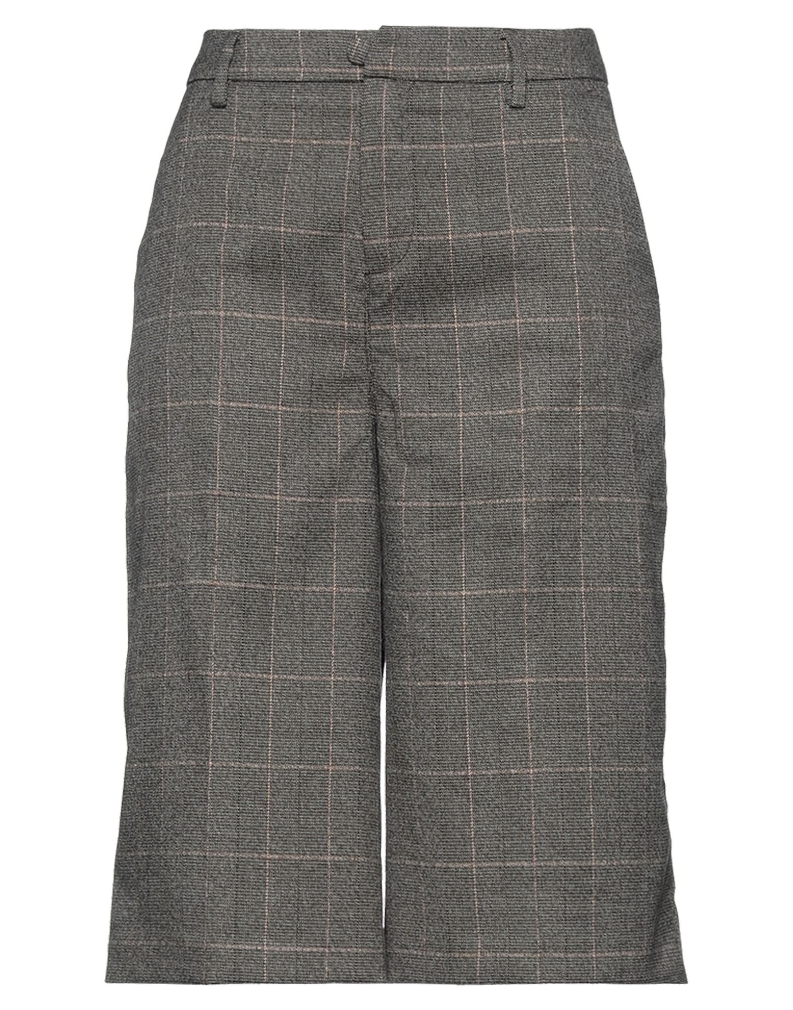Shop Liu •jo Woman Shorts & Bermuda Shorts Brown Size 8 Polyester, Viscose, Elastane, Metallic Fiber