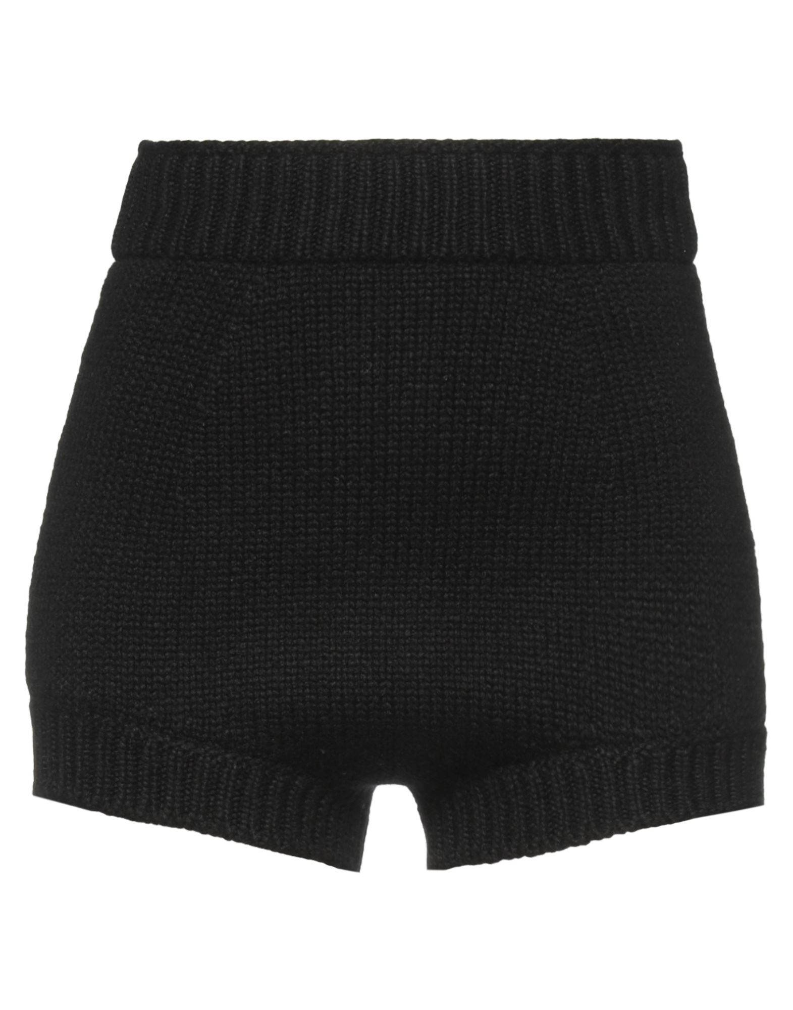 DOLCE & GABBANA DOLCE & GABBANA WOMAN SHORTS & BERMUDA SHORTS BLACK SIZE 6 CASHMERE