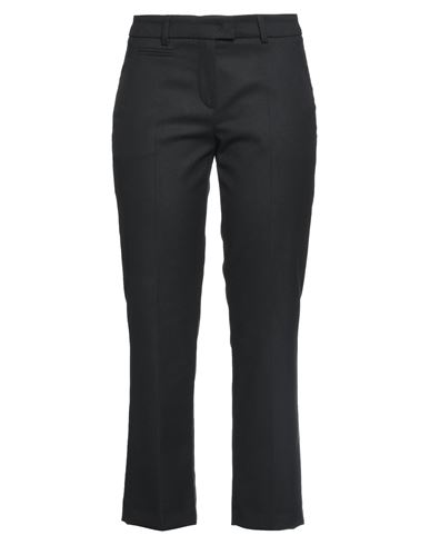 Seductive Woman Pants Black Size 6 Wool, Polyester, Viscose, Lenpur