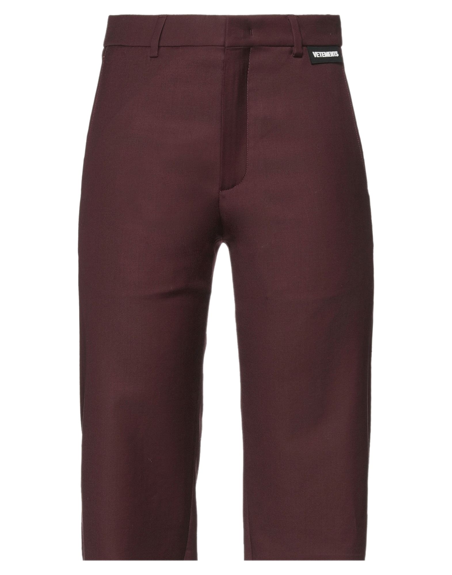 Vetements Cropped Pants In Purple