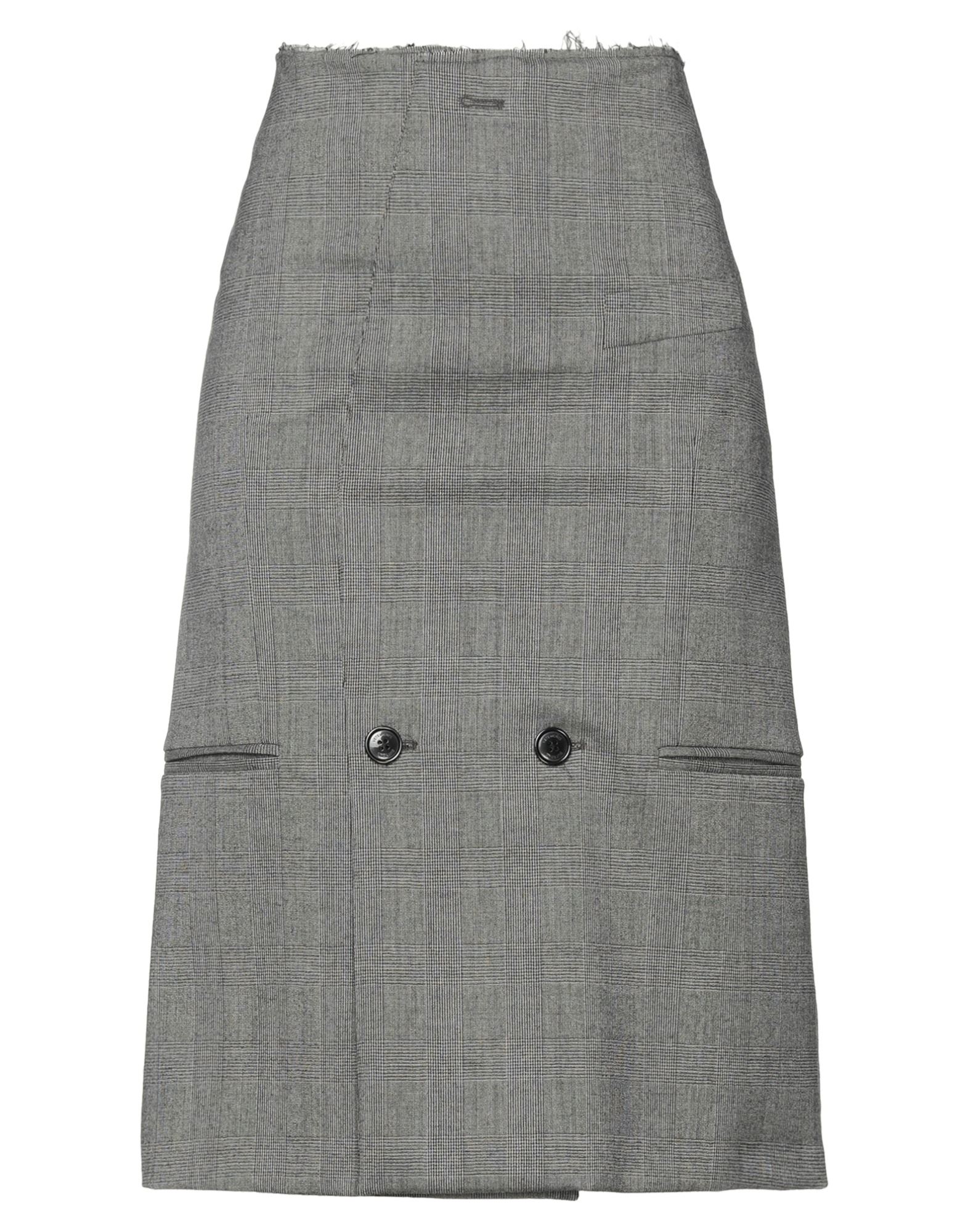 Vetements Midi Skirts In Grey